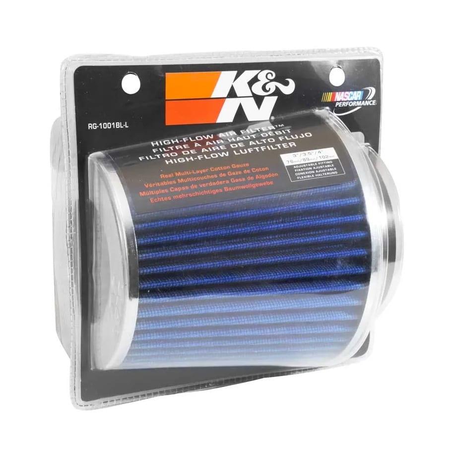Filtro cónico azul K&N 5 1/2" X 3"-3 1/2"-4" - Imagen 4