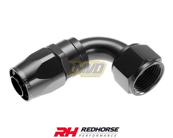 10AN Black - 90º Grados - Red Horse