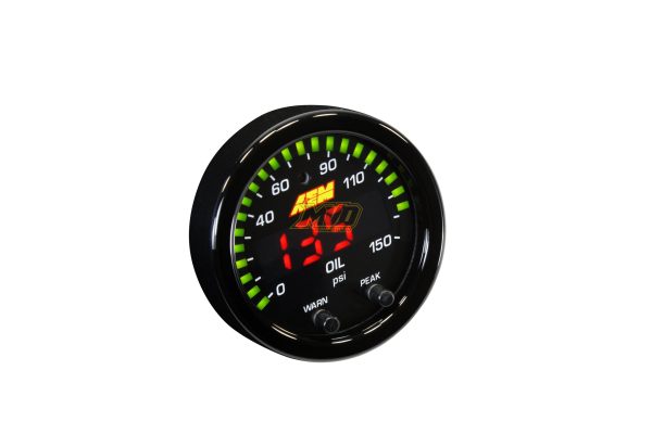 AEM X-SERIES PRESION DE FLUIDOS GAUGE KIT