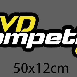 STICKER MVD EST.2018 3D "50X9" - MVDCOMPETICION.