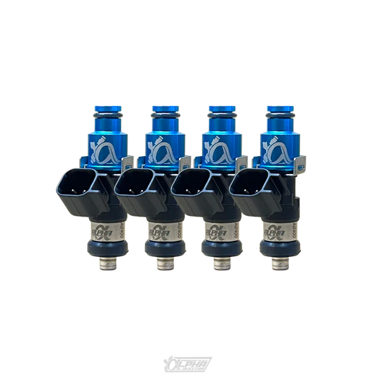 KSM Motorsports 1400cc Fuel Injectors – 4-Pack For Honda K20A K24A Acura 02-11, S2000 06-09 Turbo Denso Internals