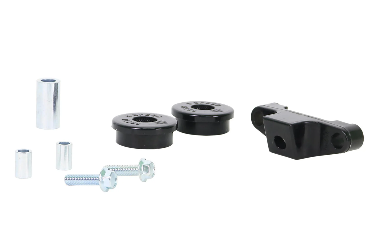 Whiteline Bujes de palanca de cambios para selector de varillaje manual de 5 velocidades de caja de cambios delantera para Impreza WRX 02-14