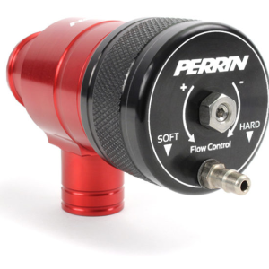 Perrin - Kit de válvula de descarga BOV de recirculación rojo/negro Subaru WRX 15-21 FA20DIT