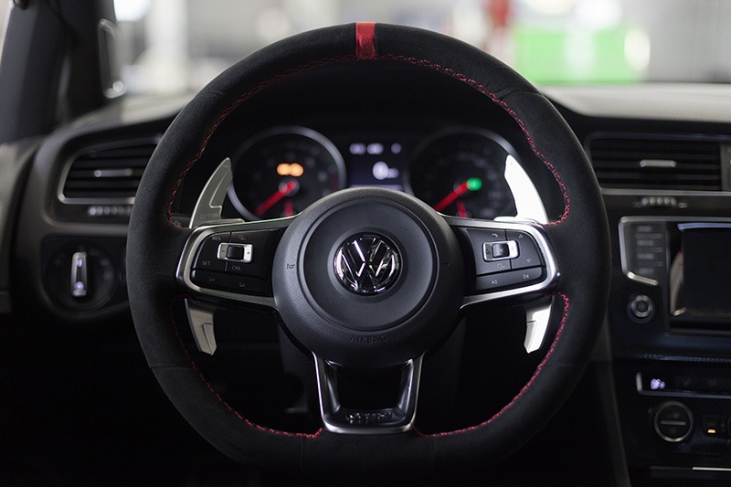 CTS TURBO - MK7 Volkswagen GTI/Golf R DSG Paddle Shift Extensions - Imagen 2
