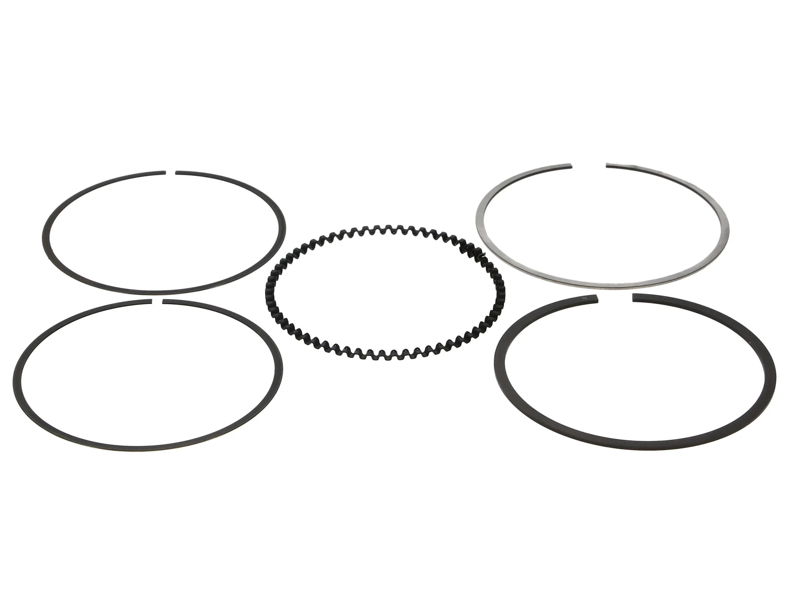 Wiseco Aros de pistón de 85,5 mm de diámetro (para 1 pistón) 4G63T 6 pernos 7 pernos B18A/B B18C1 B18C5 B20B/Z EW10J4 - Imagen 2