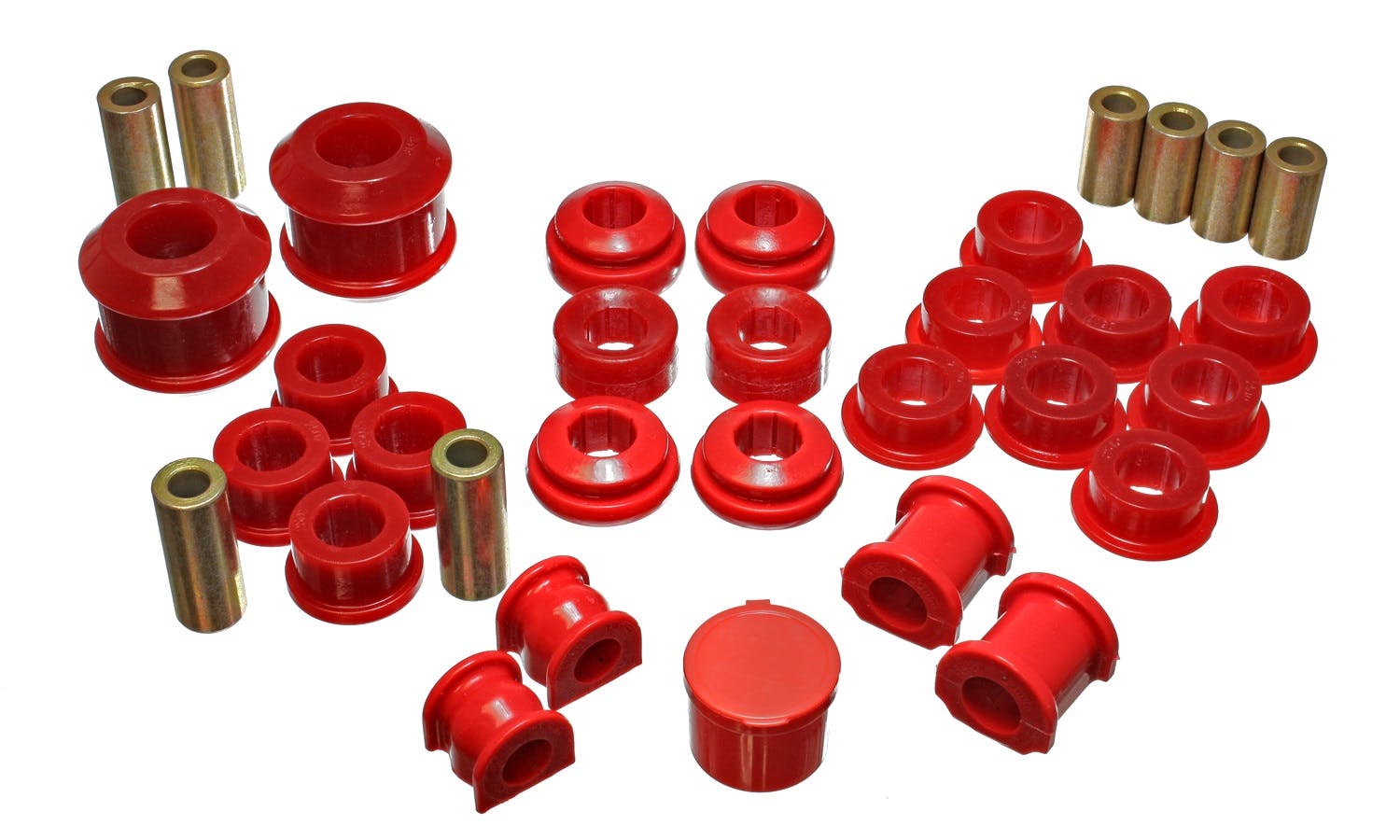 Energy Suspension Juego de bujes Hyper-Flex Master rojos para Acura RSX K20A3 RSX Type S K20A2 (2002-2004)